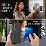 MAGKING K5 til Samsung Galaxy S26+ Cover RFID Blokerende 8 Kortrum PU Læder Telefon Bagside