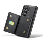 MAGKING K5 for Samsung Galaxy S25+ Case RFID Blocking 8 Card Holder PU Leather Phone Back Cover