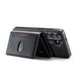 MAGKING K5 for Samsung Galaxy S25+ Case RFID Blocking 8 Card Holder PU Leather Phone Back Cover
