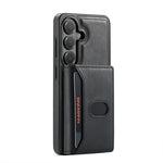 MAGKING K5 for Samsung Galaxy S24 Case RFID Blocking 8 Card Holder PU Leather Phone Back Cover