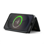 MAGKING K5 for Samsung Galaxy S24 Case RFID Blocking 8 Card Holder PU Leather Phone Back Cover