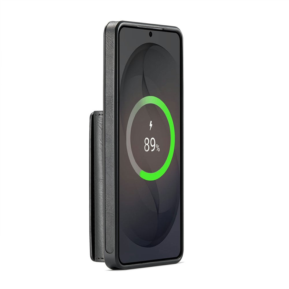 MAGGING K5 för Samsung Galaxy S23 Ultra-skal RFID-blockerande 8-kortshållare i PU-läder för mobil – baksida