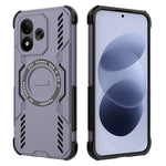 Xiaomi Redmi Note 17 4G (Global) / Note 17 5G (Global) / Note 17 (Indien/Kina) 5G magnetisk etui Butterfly Armor Hollow varmeafledende PC + TPU-telefonetui