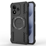 Xiaomi Redmi Note 17 4G (Global) / Note 17 5G (Global) / Note 17 (Indien/Kina) 5G magnetisk etui Butterfly Armor Hollow varmeafledende PC + TPU-telefonetui