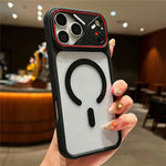 For iPhone 18 Pro Max / 17 Pro Max TPU+PC Phone Case Compatible with MagSafe Clear Back Cover