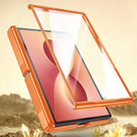 Magnetisk cover til Samsung Galaxy Z Fold8 med HD-klar hærdet glasfilm, dobbelt stativ og PC + TPU-mobilskal