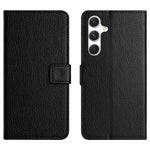 Til Samsung Galaxy S26 FE Cover i PU-læder med kortholder Litchi-tekstur