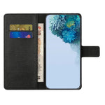 Til Samsung Galaxy S26 FE Cover i PU-læder med kortholder Litchi-tekstur