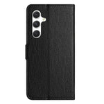 Til Samsung Galaxy S26 FE Cover i PU-læder med kortholder Litchi-tekstur