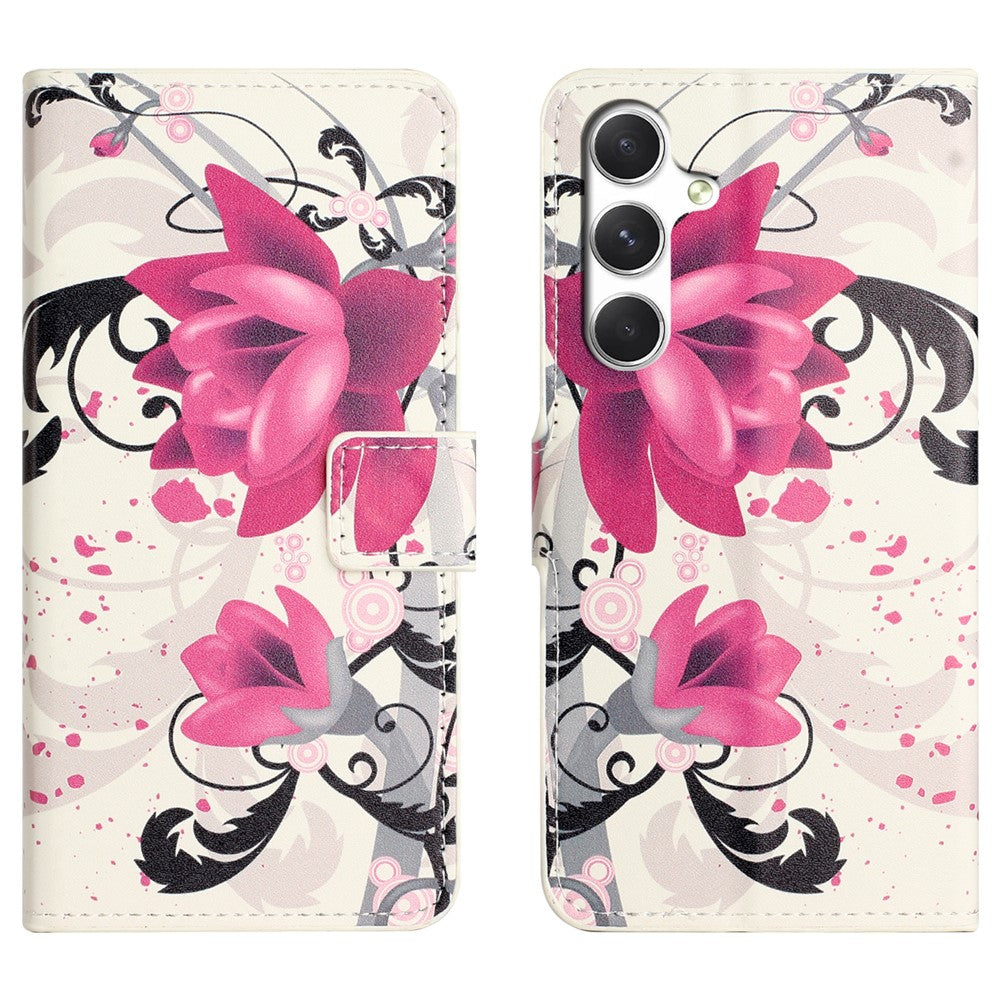 For Samsung Galaxy S26 FE Case Pattern Print PU Leather Wallet Phone Cover