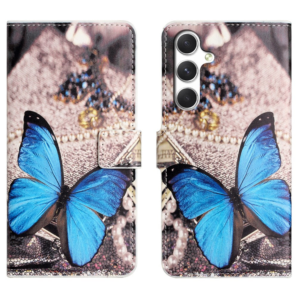 For Samsung Galaxy S26 FE Case Pattern Print PU Leather Wallet Phone Cover