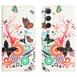 For Samsung Galaxy S26 FE Case Pattern Print PU Leather Wallet Phone Cover