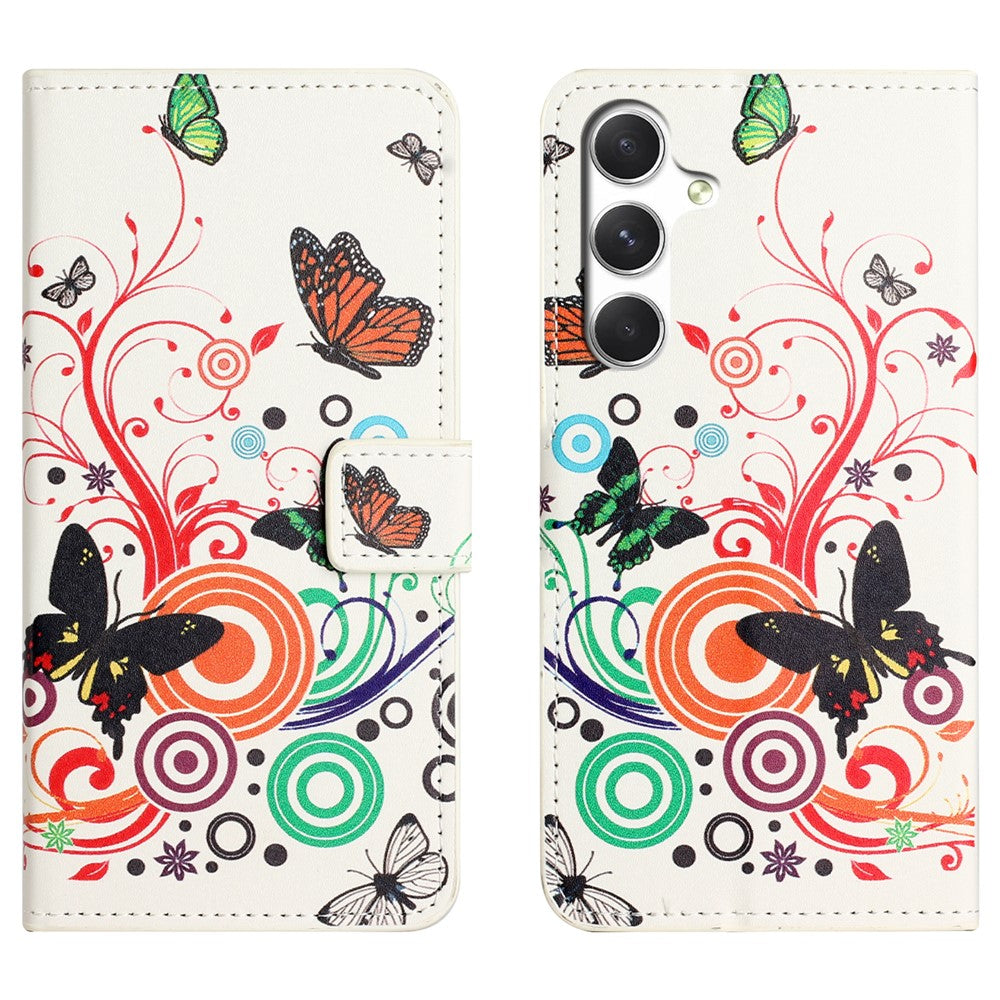 For Samsung Galaxy S26 FE Case Pattern Print PU Leather Wallet Phone Cover