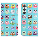 Til Samsung Galaxy S26 FE Cover Mønstertryk Krydset Tekstur Læder Telefoncover
