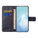 For Samsung Galaxy S26 FE Case PU Leather Owl Tree Imprinted Wallet Phone Cover with Strap