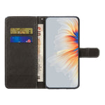 Samsung Galaxy S26 FE-skal Mönstertryck PU-läder Plånboksfodral Korsstruktur