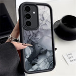 Til Samsung Galaxy A57 5G Cover Marmor Mønster Kamera Beskyttelse Fuld Dækning TPU Telefon Cover