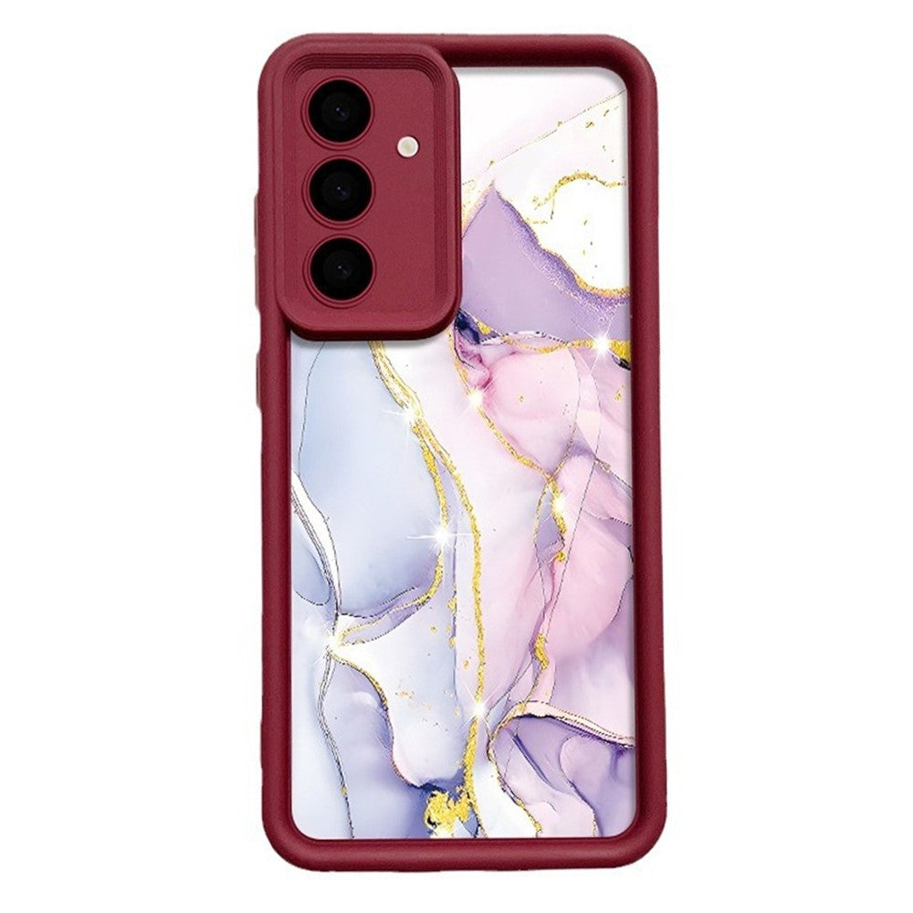 For Samsung Galaxy A36 5G / A56 5G Case Marble Pattern Camera Protection Full Coverage TPU Phone Cover
