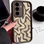 For Samsung Galaxy S26+ Case Wavy Camouflage Stripe Precision Camera Protection Anti Drop TPU Phone Cover
