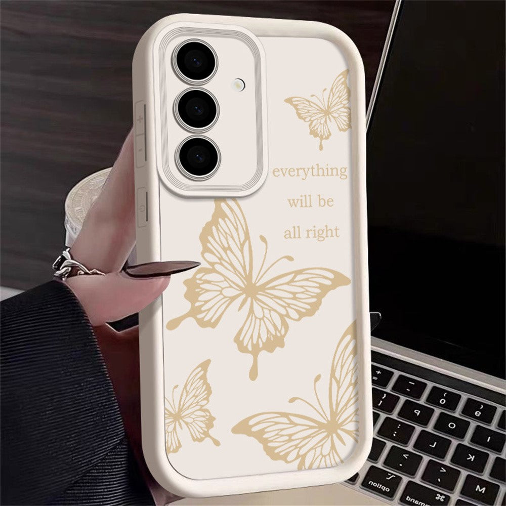 For Samsung Galaxy S26+ Case Hollow Butterfly Pattern Shockproof Precision Camera Protection TPU Phone Cover