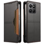 For Honor 400 Smart 4G / Honor X7d 4G / Honor Play10T 5G / Honor 400 Smart 5G Plånboksfodral Externt Kortfack Magnetisk Stängning Läder Telefonfodral