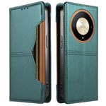 Honor X9b 5G / Honor Magic6 Lite 5G / Honor X50 GT 5G / Honor X50 Pro 5G / Honor X50 5G Plånboksfodral med externt korthållare, magnetisk stängning, läderfodral