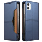 Samsung Galaxy A07 5G / A07 4G / A07s 4G / A06 4G / A06 5G / A08 5G / F06 5G / M06 5G Plånboksfodral Extern kortplats Magnetisk stängning Lädermobilskal