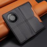 For Honor X9d 5G / Honor Magic8 Lite 5G / Honor X70 5G Wallet Case External Card Slot Magnetic Closing Leather Phone Cover