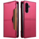 For Samsung Galaxy A57 5G Wallet Case External Card Slot Magnetic Closing Leather Phone Cover