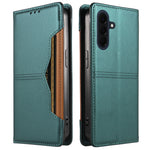 For Samsung Galaxy A57 5G Wallet Case External Card Slot Magnetic Closing Leather Phone Cover
