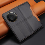 For Honor X9c Smart 5G / Honor X60 5G Wallet Case External Card Slot Magnetic Closing Leather Phone Cover