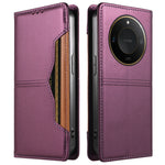 For Honor X9c Smart 5G / Honor X60 5G Wallet Case External Card Slot Magnetic Closing Leather Phone Cover