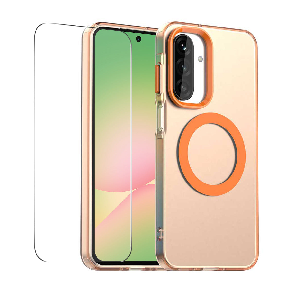 HAT PRINCE til Samsung Galaxy A37 5G ENKAY Hat-Prince Magnetisk Cover med Hydrogel Film PC TPU Telefoncover