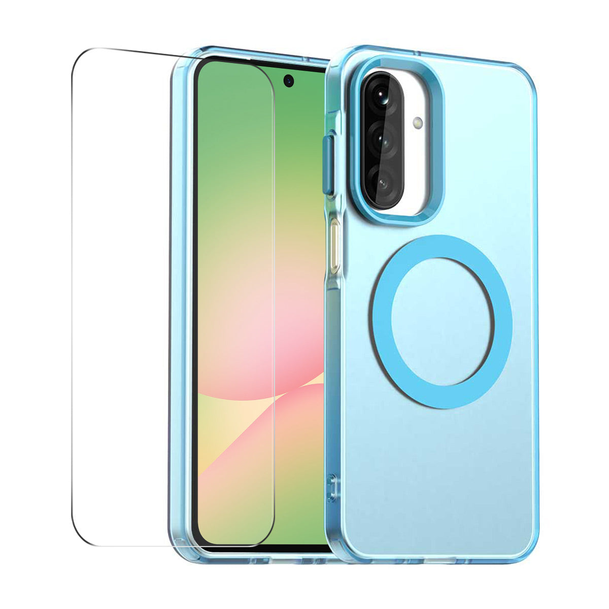 HAT PRINCE til Samsung Galaxy A37 5G ENKAY Hat-Prince Magnetisk Cover med Hydrogel Film PC TPU Telefoncover