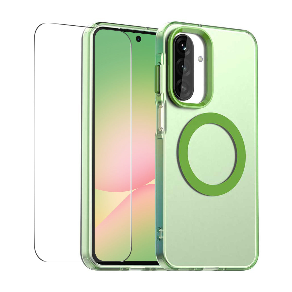 HAT PRINCE til Samsung Galaxy A37 5G ENKAY Hat-Prince Magnetisk Cover med Hydrogel Film PC TPU Telefoncover