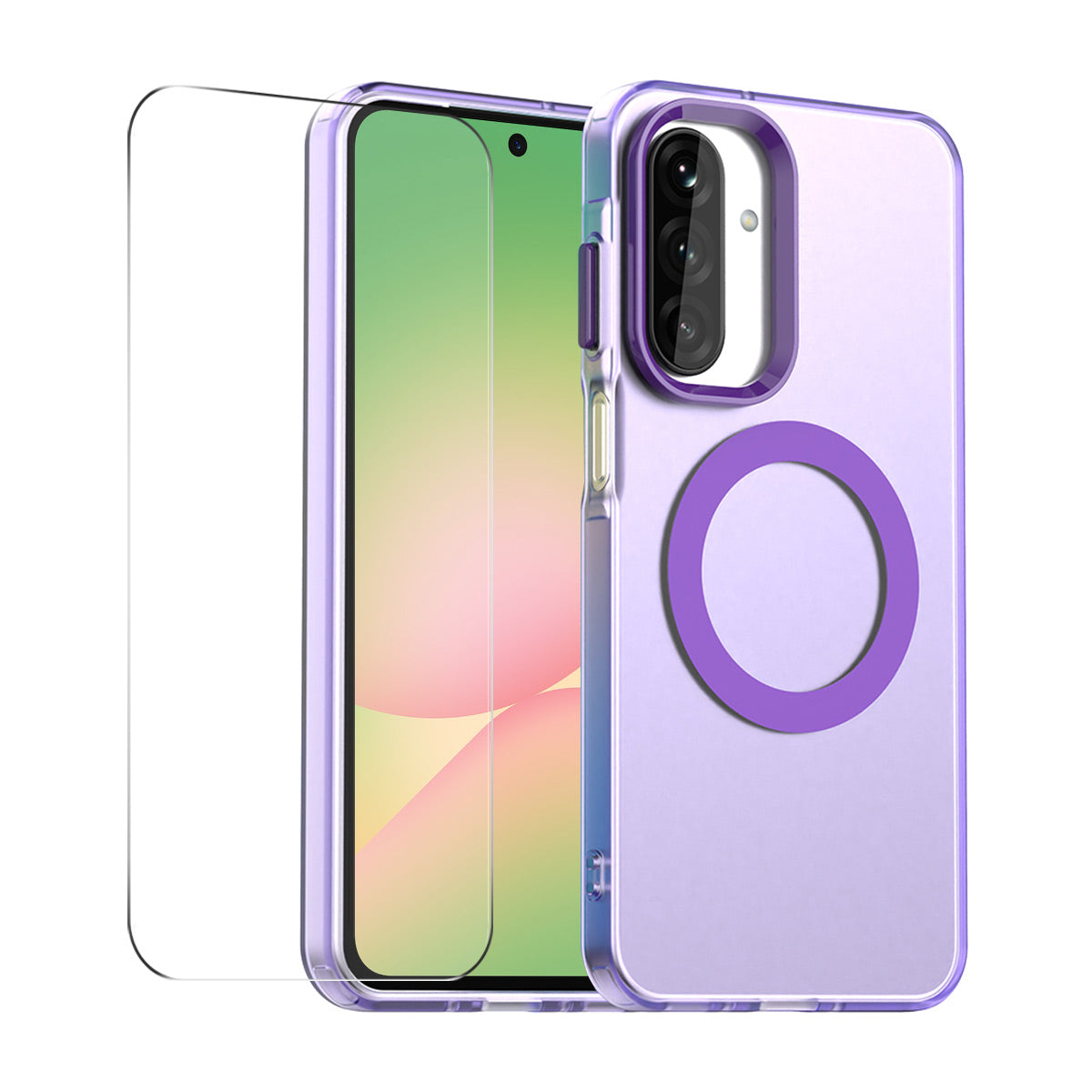 HAT PRINCE til Samsung Galaxy A37 5G ENKAY Hat-Prince Magnetisk Cover med Hydrogel Film PC TPU Telefoncover
