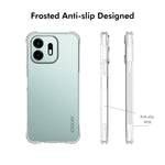 HAT PRINCE för OnePlus N6 4G ENKAY Genomskinligt mobilskal Stötsäkert Halkfritt TPU-Skal
