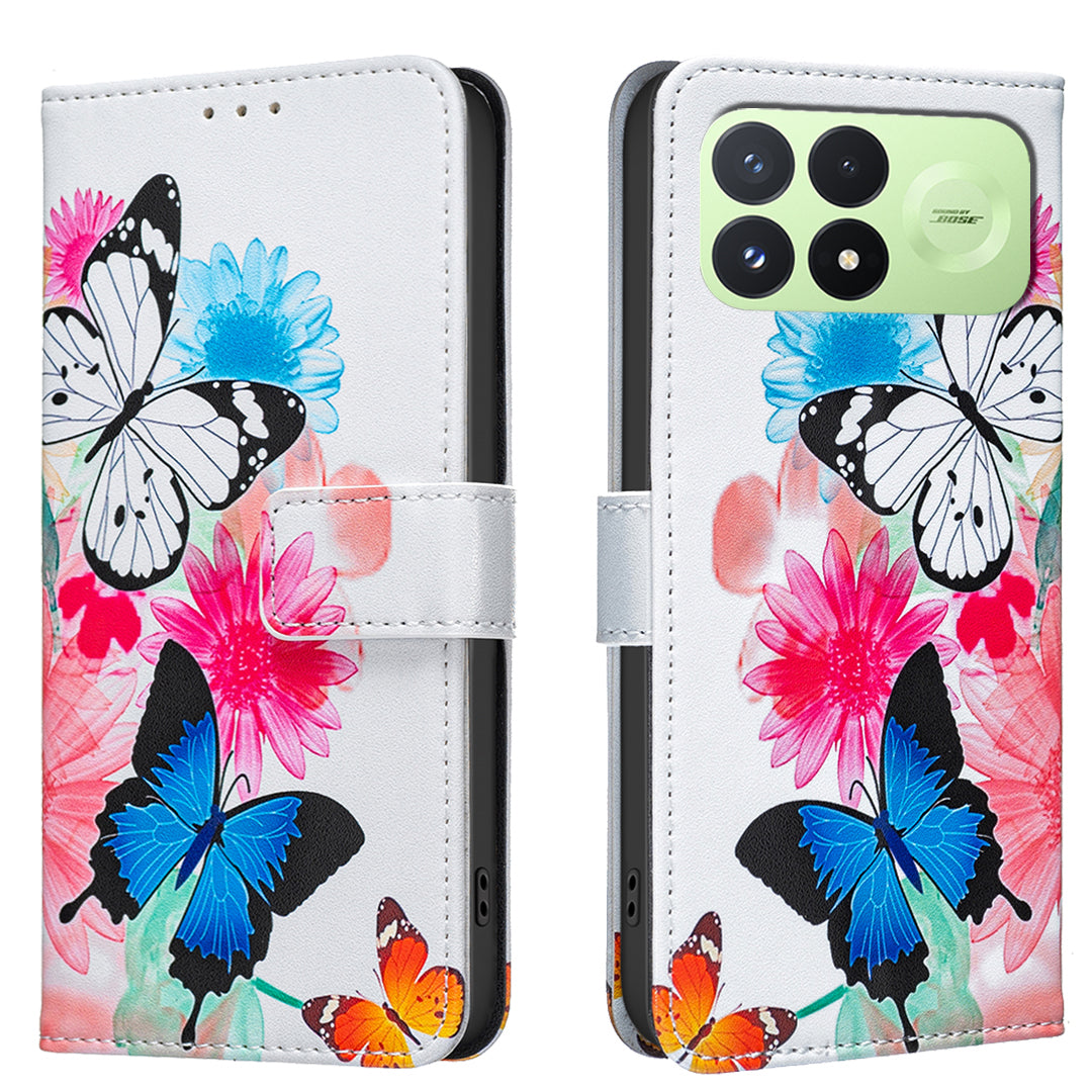 For Xiaomi Redmi K100 Pro 5G / Xiaomi Poco F8 Pro 5G Case Wallet Stand Pattern Printing Phone Leather Cover