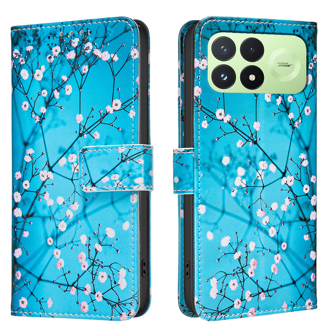 For Xiaomi Redmi K100 Pro 5G / Xiaomi Poco F8 Pro 5G Case Wallet Stand Pattern Printing Phone Leather Cover