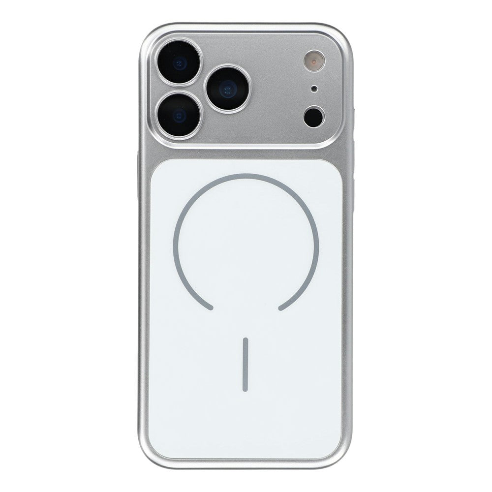 För iPhone 18 Pro / 17 Pro skal 1,5 mm PC stötsäkert telefonskydd Inbyggt linsskydd för kamera