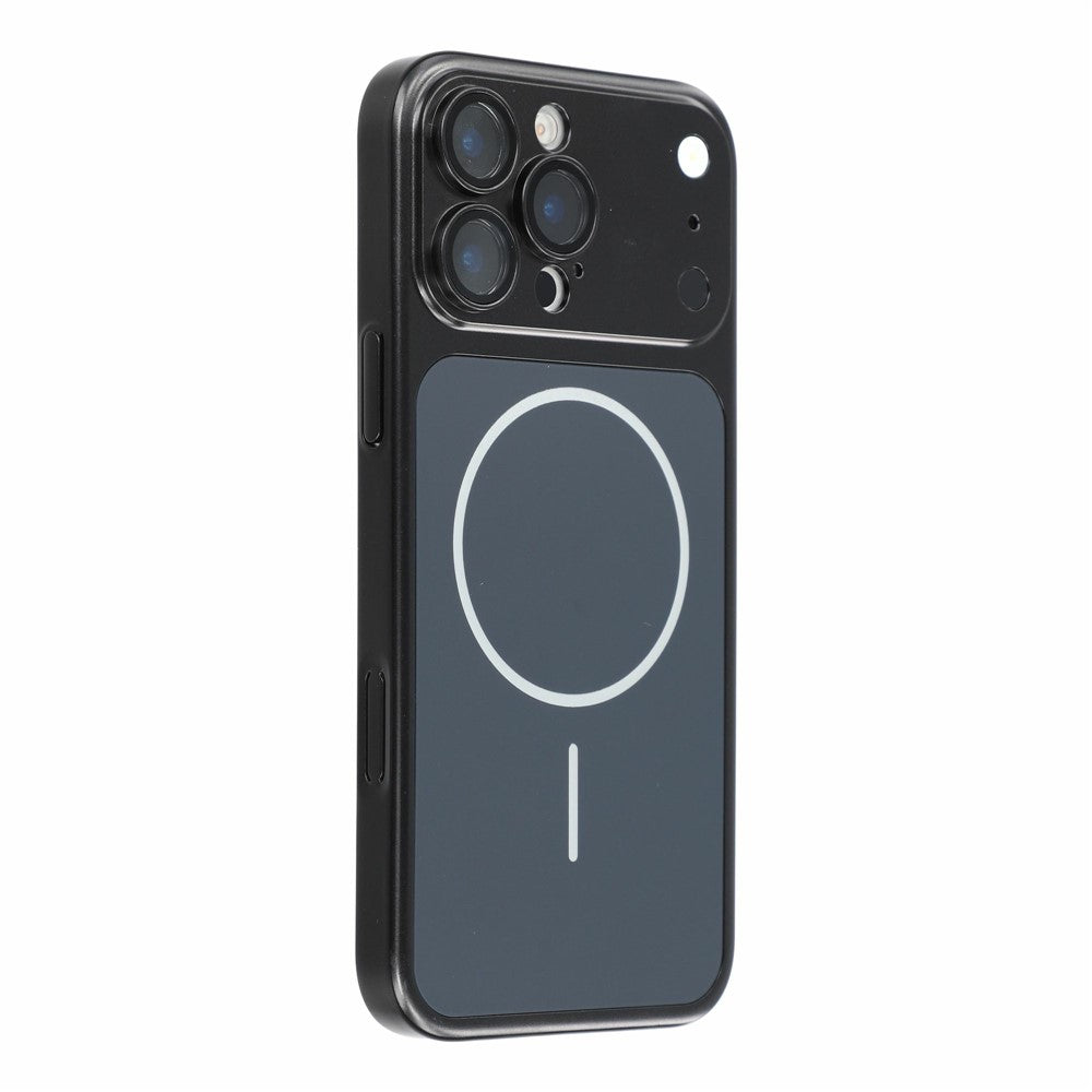 Til iPhone 16 Pro Max cover 1,5 mm PC stødsikkert telefoncover indbygget kameralinsebeskytter