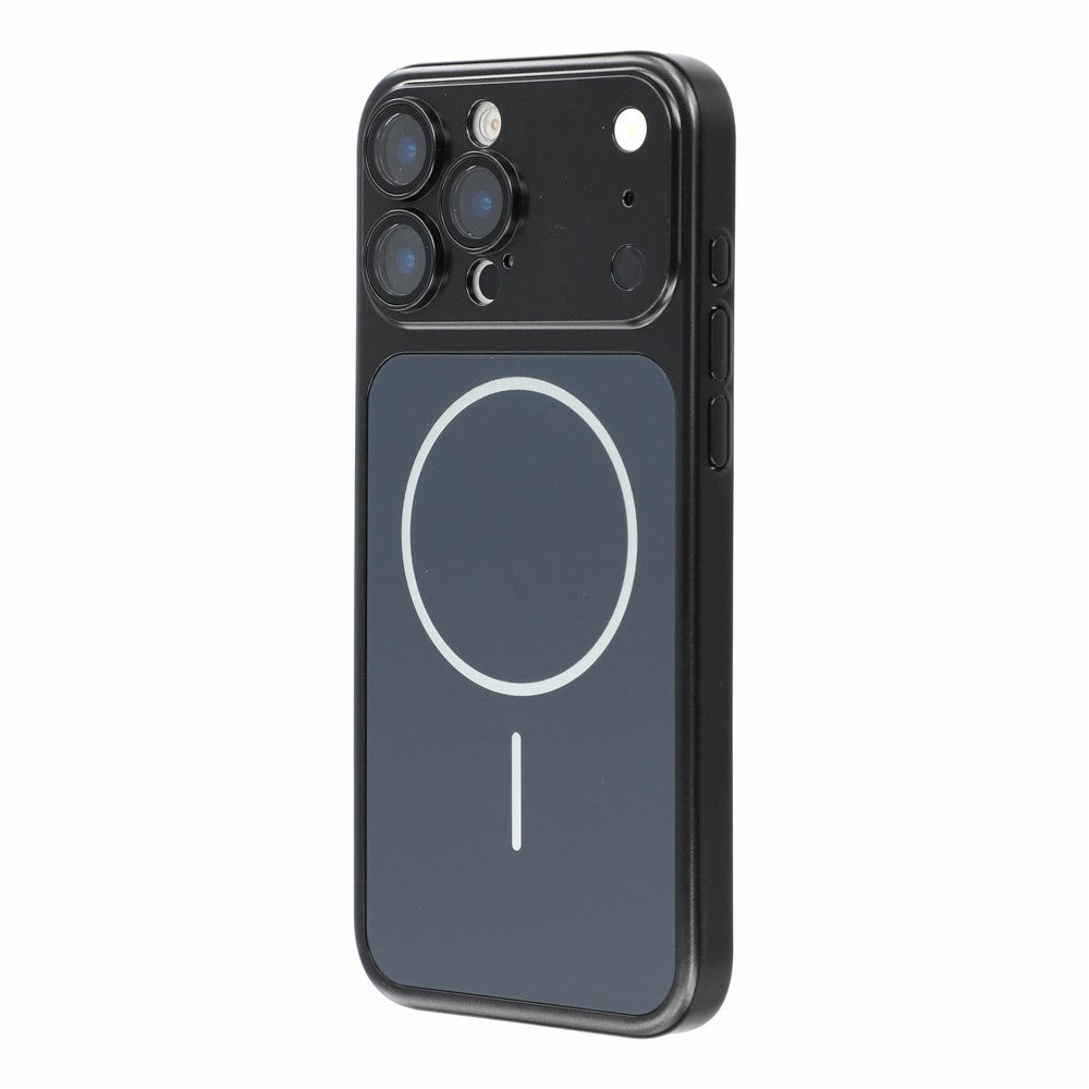 Til iPhone 16 Pro Max cover 1,5 mm PC stødsikkert telefoncover indbygget kameralinsebeskytter