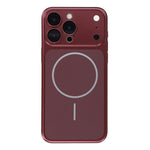 For iPhone 15 Pro Max Case 1.5mm PC Shockproof Phone Cover Built-in Camera Lens Protector