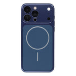 For iPhone 14 Pro Max Case 1.5mm PC Shockproof Phone Cover Built-in Camera Lens Protector