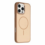 Til iPhone 16 Pro Max Magnetisk Cover Metallisk Hudfølelse PC + TPU Anti Fald Anti Ridse Telefoncover