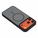 For iPhone 18 Pro Max  /  17 Pro Max Magnetic Case Metallic Skin Feel PC + TPU Anti Drop Anti Scratch Phone Cover