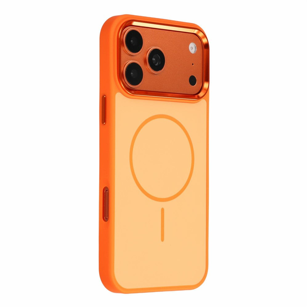Til iPhone 18 Pro Max / 17 Pro Max Magnetisk Cover Metallisk Hudfølelse PC + TPU Anti-fald Anti-ridse Telefoncover