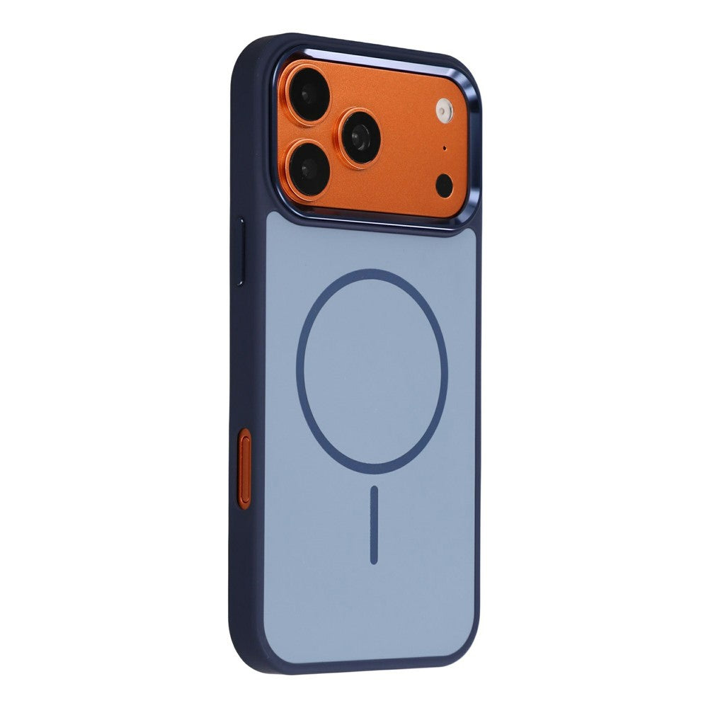 Til iPhone 18 Pro Max / 17 Pro Max Magnetisk Cover Metallisk Hudfølelse PC + TPU Anti-fald Anti-ridse Telefoncover