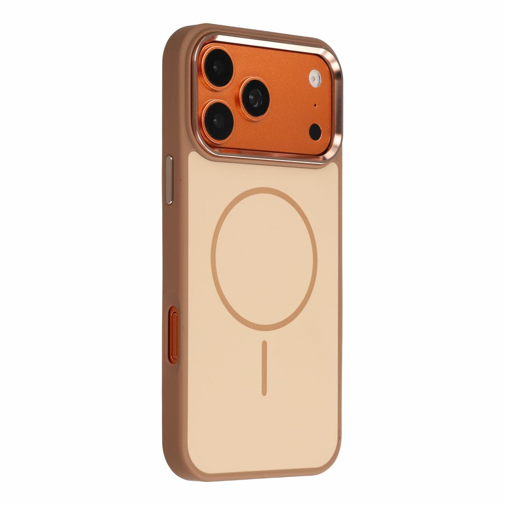 Til iPhone 18 Pro Max / 17 Pro Max Magnetisk Cover Metallisk Hudfølelse PC + TPU Anti-fald Anti-ridse Telefoncover