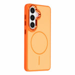 Samsung Galaxy A57 5G / A36 5G / A56 5G Magnetiskt Skal Metallisk Hud Känns Som PC + TPU Fallskyddande Anti-Repskydd mobilskal